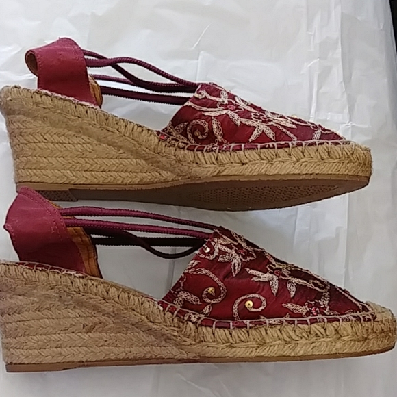 NWOT. Maria Pia Espadrilles. Made in Spain. Sz 40 - Picture 3 of 8